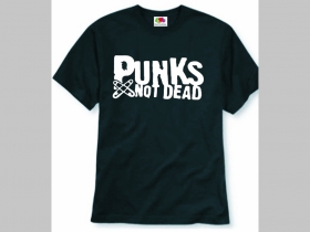 Punks not Dead pánske tričko 100 %bavlna značka Fruit of The Loom